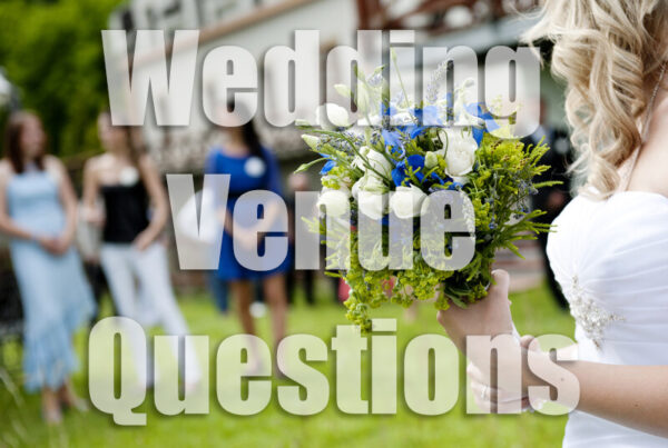 wedding venue questions