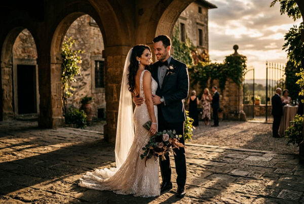 Cinematic wedding photography