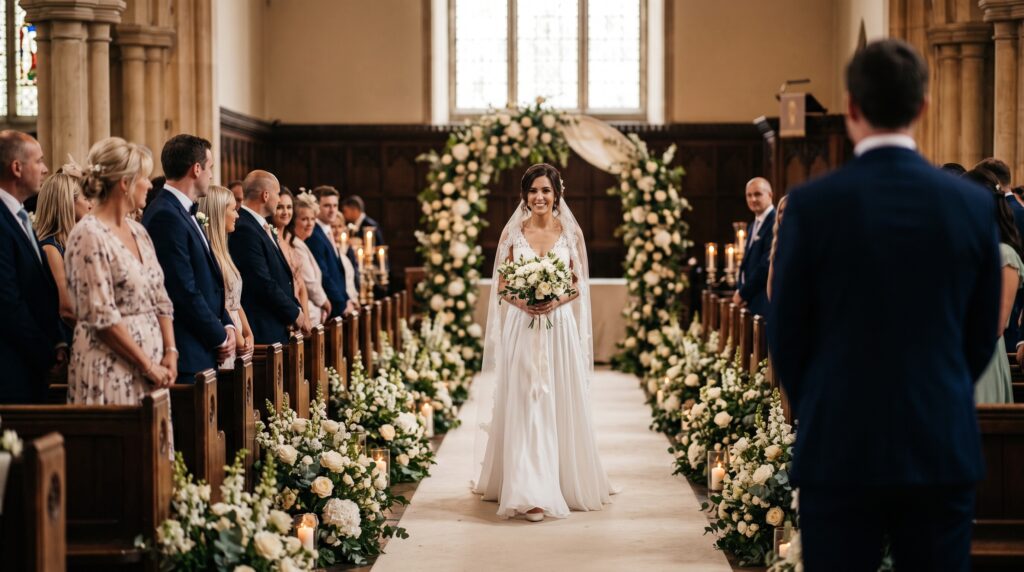 Bride's entrance